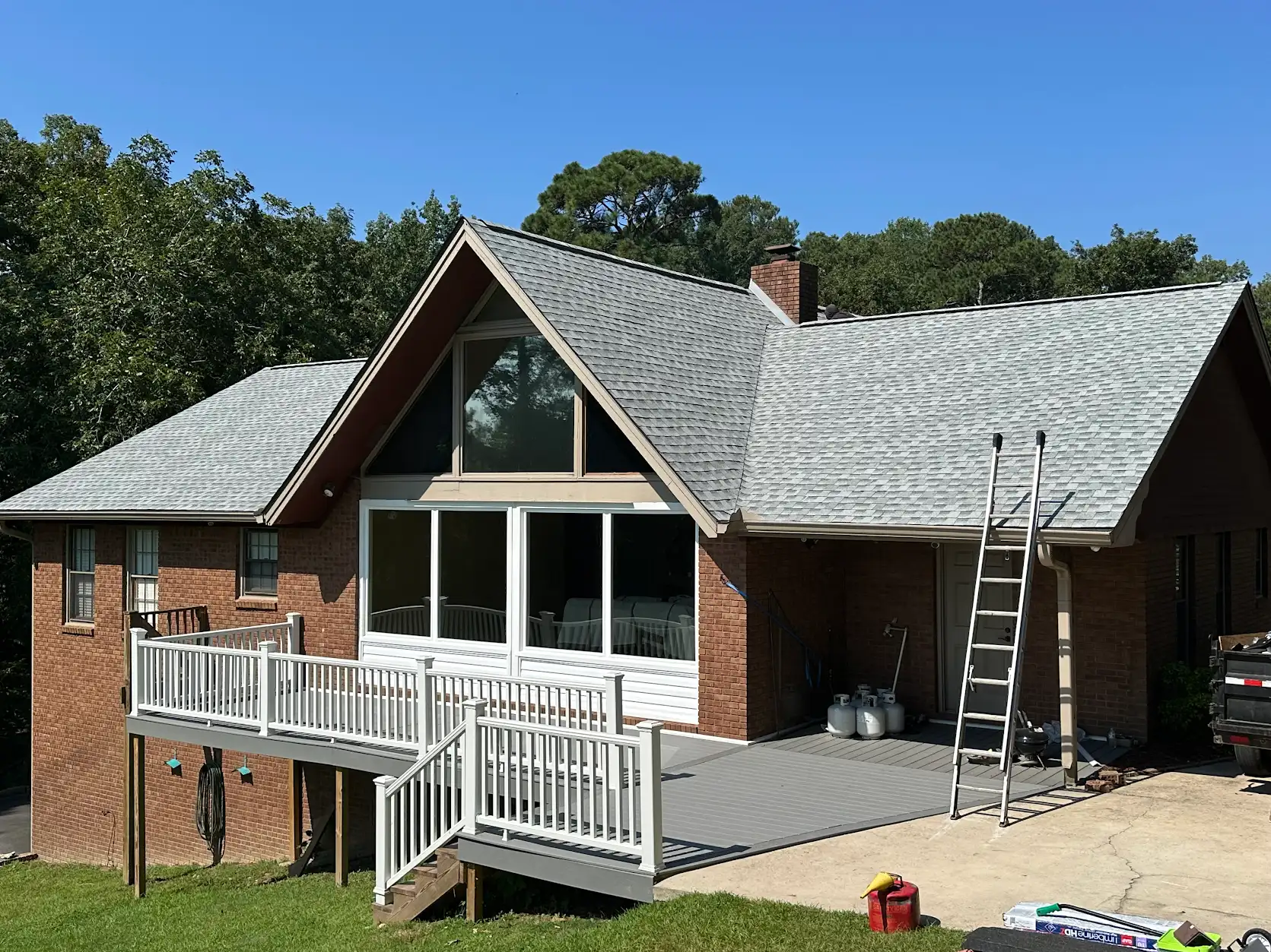 North Alabama roofing and exterior project by Bottom Land Builders