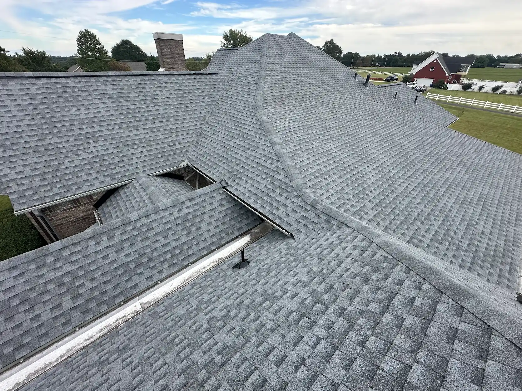North Alabama roofing and exterior project by Bottom Land Builders